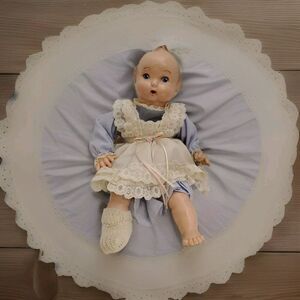 1989 Horsman 17" Vinyl "Sister" 150th Limited Ed. #1491 Doll, No Box, One Sock